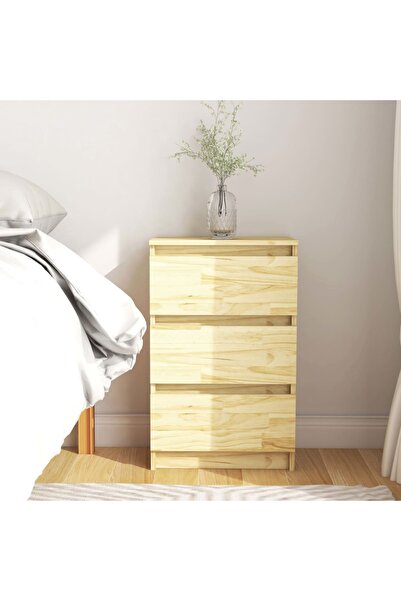 Concept Noptieră, 40x29,5x64 cm, lemn masiv de pin