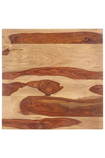 Concept Blat de masă, 70 x 70 cm, lemn masiv de sheesham, 25-27 mm