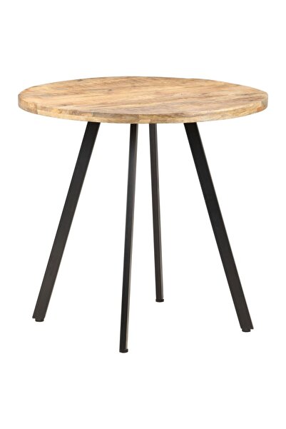 Concept Τραπέζι κουζίνας, 80 εκ., ακατέργαστο ξύλο μάνγκο