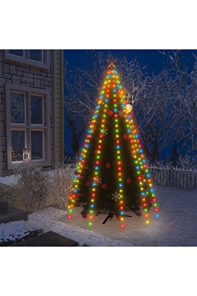 Concept Instalație brad de Crăciun cu 250 LED-uri, multicolor, 250 cm