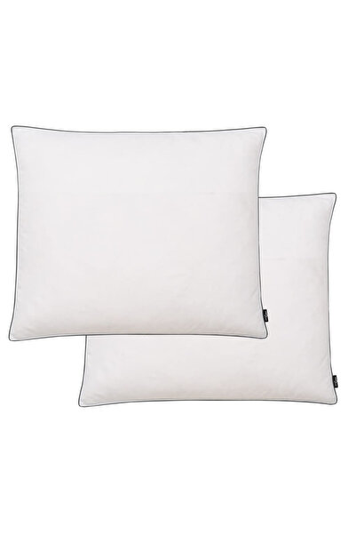 Concept Μαξιλάρια με γέμιση από πούπουλα/φτερά, 2 τεμ., 70 x 60 cm, λευκά