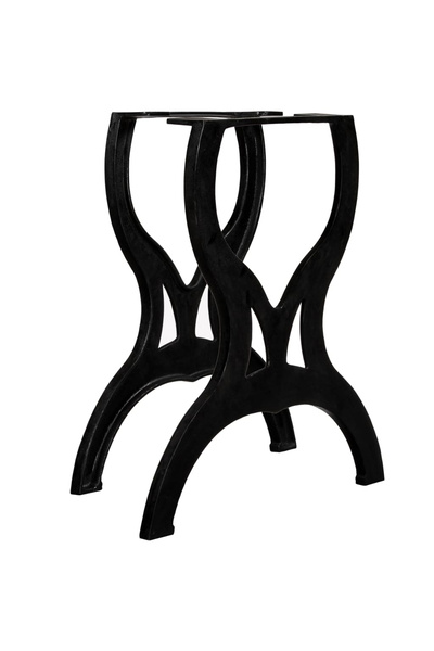 Concept Πόδια τραπεζαρίας 2 τεμ. X-frame από χυτοσίδηρο