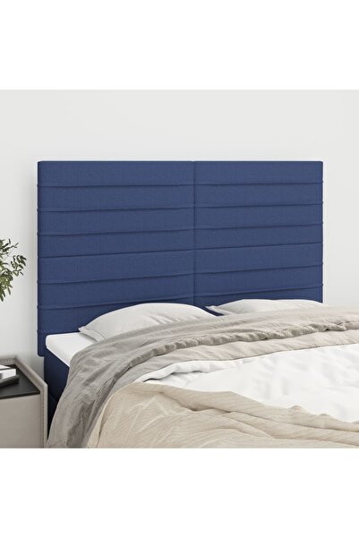 Concept Κομοδίνα, 4 τεμάχια, μπλε, 72x5x78/88 cm, ύφασμα