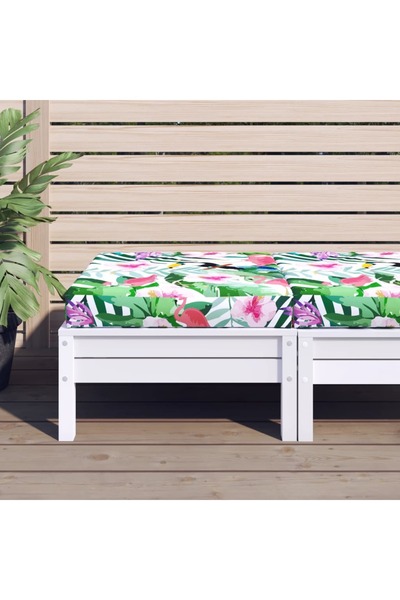 Concept Πολύχρωμο Μαξιλάρι από παλέτα, 60x60x10 εκ., ύφασμα Oxford