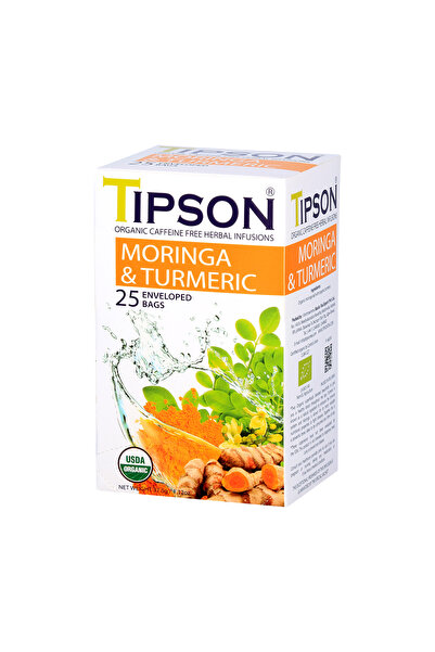 Tipson Tea - Moringa Turmeric (25 sachets)