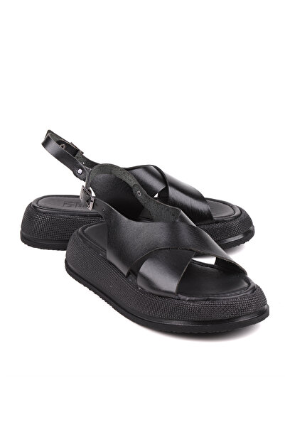 stato Layla Women's Leather Sandals High Heels Buckled