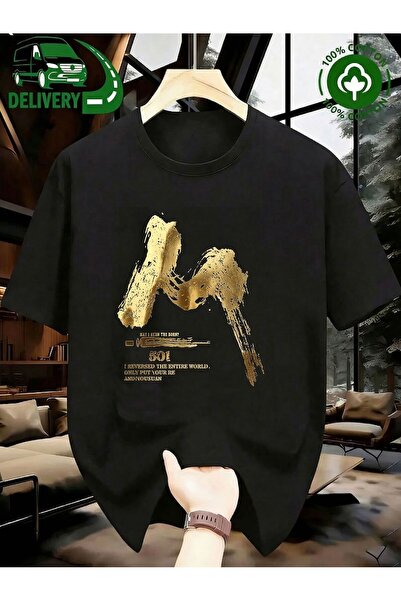 YHDZ 100% Cotton,men's Casual Cotton T-Shirt,Breathable Fabric, Machine Washable