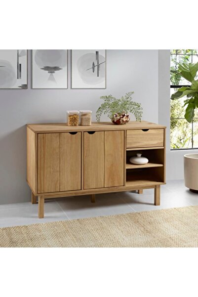 Concept Μπουφές, 114x43x73,5 cm, μασίφ ξύλο πεύκου