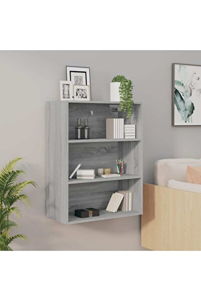 Concept Επιτοίχιο ντουλάπι, γκρι sonoma, 69,5x32,5x90 εκ.