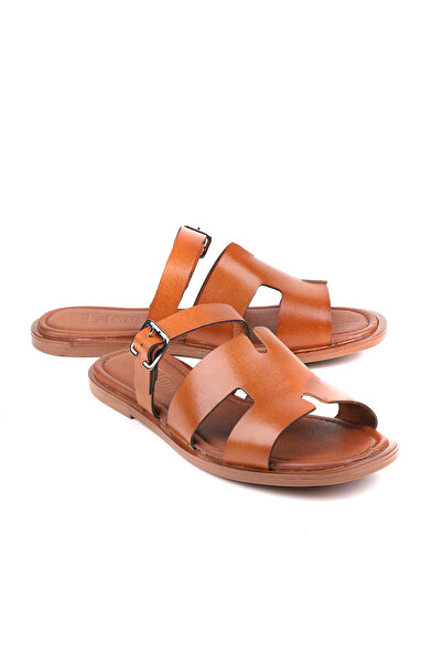 stato Lion Genuine Leather Buckled Women Sandals
