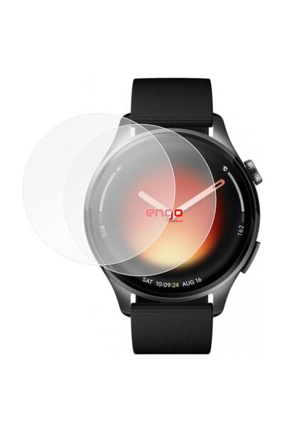 Engo واقي شاشة للساعة 5، طبقة حماية شفافة من مادة TPU، قطعتين