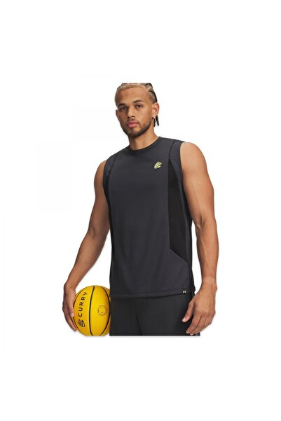 Under Armour 6010919 Curry Training Tank Antrasit Erkek Atlet