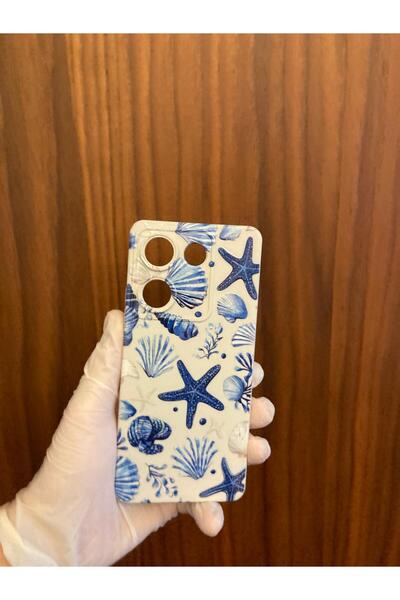 Newon غطاء هاتف تكنو كامون 20 برو 4G Sea Shell مطبوع من الداخل K مخمل مصنوع م...