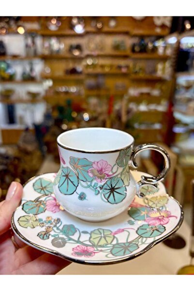 ACAR GLACIA PEMBE 6 KİŞİLİK TÜRK KAHVESİ FİNCANI