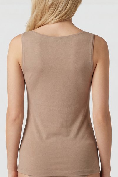 TÜREN 953 Women's Thick Strap Lycra Tank Top