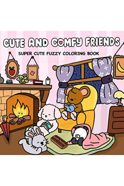 Disney Cozy Anti-Stress Coloring Book 100 Illustrated A4 Laminated Cardboard ...