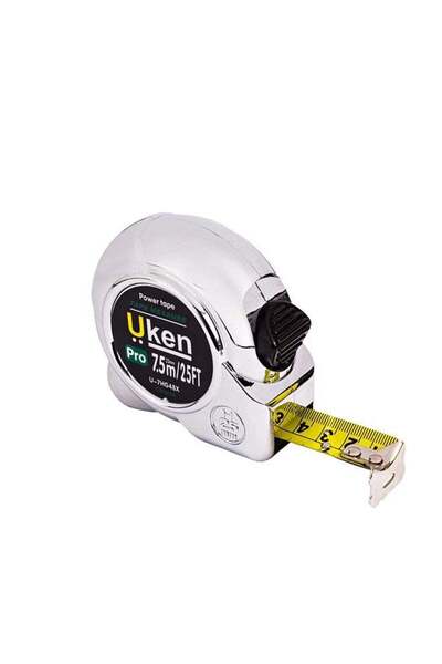 UKEN Measuring Tape 5 Meter Chrome