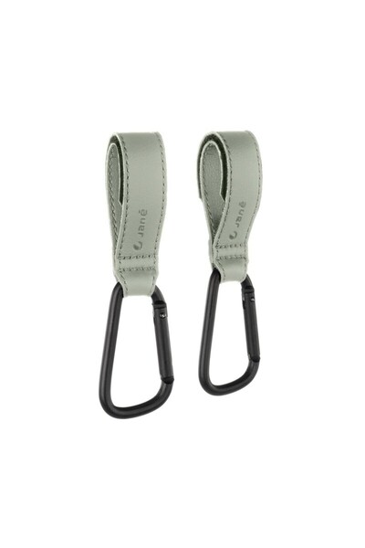 Jane Set of 2 stroller hooks, Jane, Frame attachment, multifunctional, Botanic