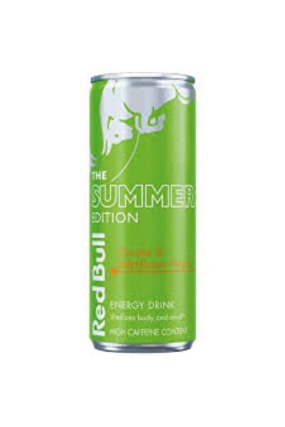 Red Bull ريد بول جرين كوروبا وزهر البلسان، 250 مل، عبوة من 24 قطعة