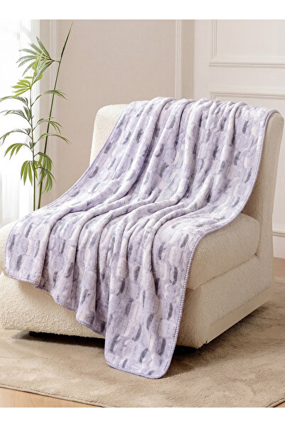 PARRY LIFE 2 Ply Printing Wave Bonded Cloudy Blanket – Soft & Cozy, 130x180 cm