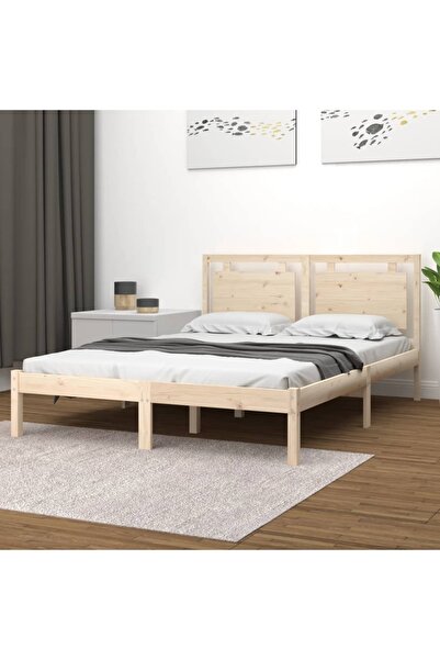 Concept Cadru de pat, 120x200 cm, lemn masiv