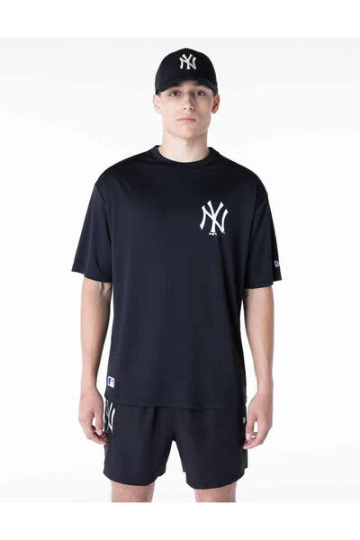NEW ERA Tricou League Essentials Tee Neyyan Blk Tshirt Ss New York Yankees Ne...