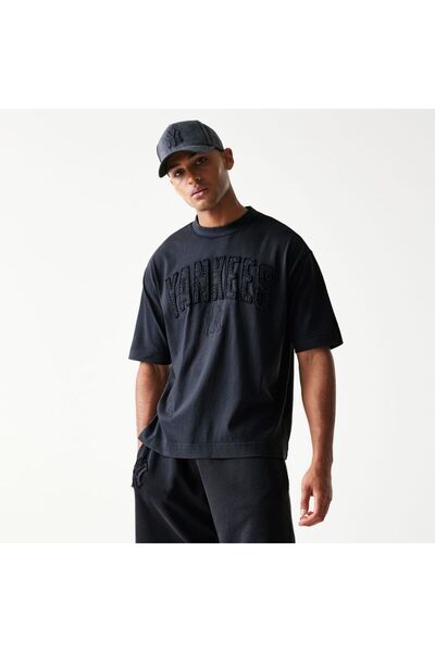 NEW ERA Tricou MLB Washed Boxy New York Yankees