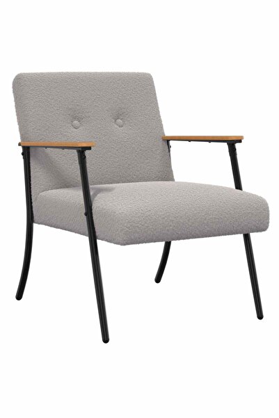 vidaxl Armchair Light grey 59 x 75 x 78 cm