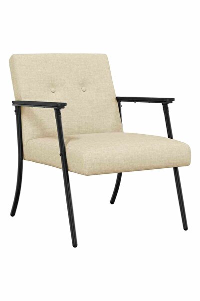 vidaxl Cream armchair 59 x 75 x 78 cm fabric