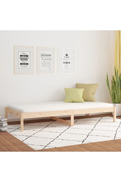 Concept Pat de zi, 90x200 cm, lemn masiv de pin