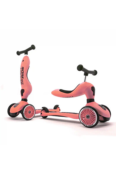SCOOT AND RIDE Children's scooter with seat, convertible 2in1, HighwayKick 1 ...