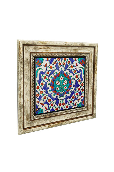 Sadrazam Model de gresie otomană Iznik B cu imprimeu Piatră naturală pentru p...