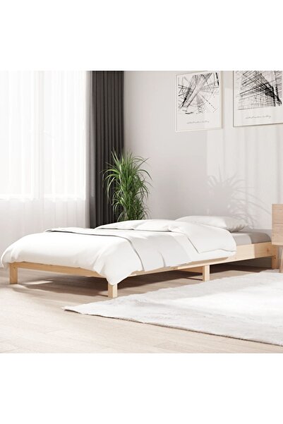 Concept Στοιβαζόμενο κρεβάτι, 75x190 εκ., μασίφ ξύλο πεύκου