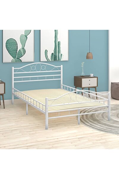 Concept Βάση κρεβατιού με τάβλες, 24 τάβλες, 70x200 εκ.