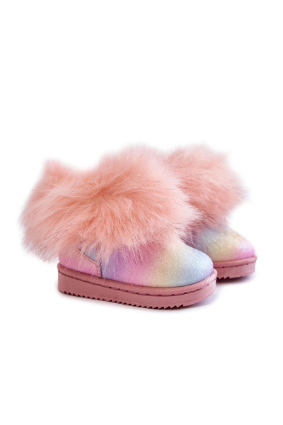 BOTO Children's Snow Boots With Fur Multicolored Ariana 31