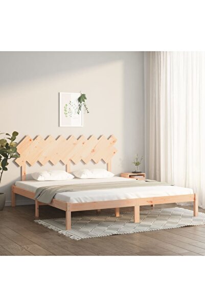 Concept Cadru de pat Super King 6FT, 180x200 cm, lemn masiv