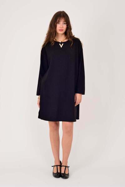 Park Moda 21458 V BROŠ DETALJNO SREBRNA PLETIVA DOK Teksturirano SA HALJINA