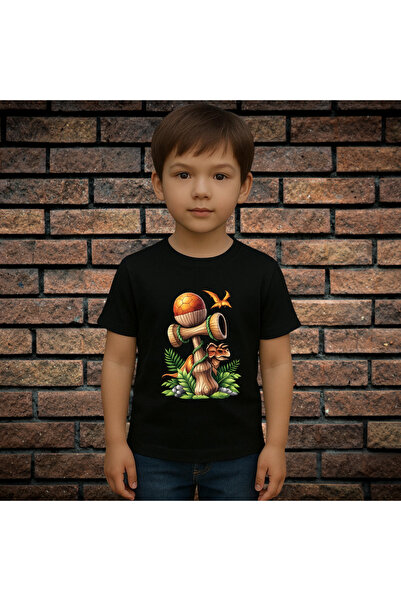 CXO Craft Kids T-Shirt With Printed, KENDAMA 2, Cotton