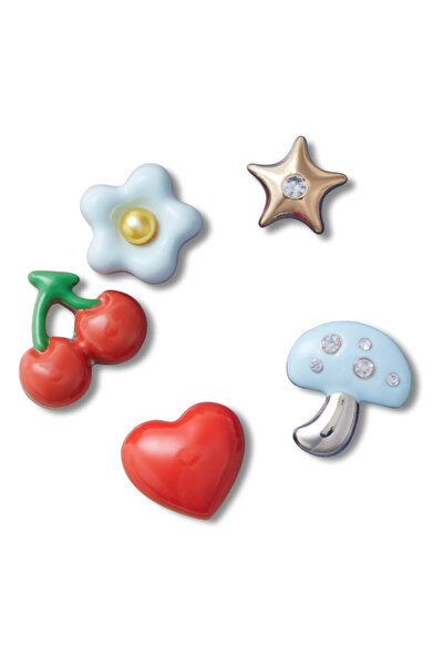 Crocs Jibbitz Puffy Metals 5 Pack