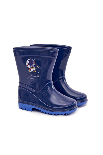 BOTO Children's Rubber Boots Navy Esalina 27