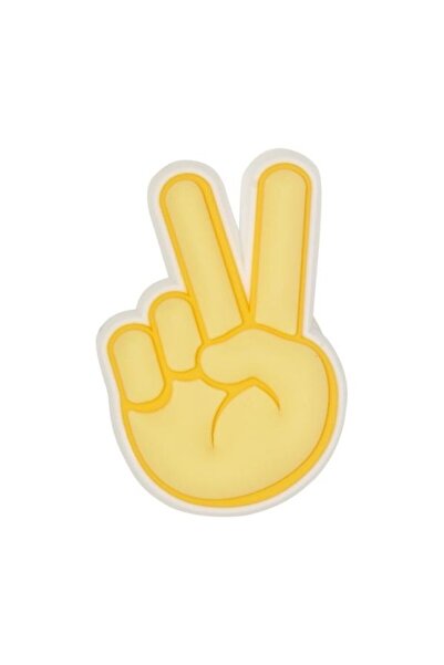 Crocs Χειρόγραφο σήμα ειρήνης Jibbitz