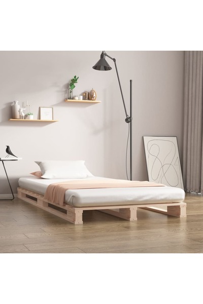 Concept Μονό κρεβάτι 3FT, 90x190 cm, μασίφ ξύλο πεύκου