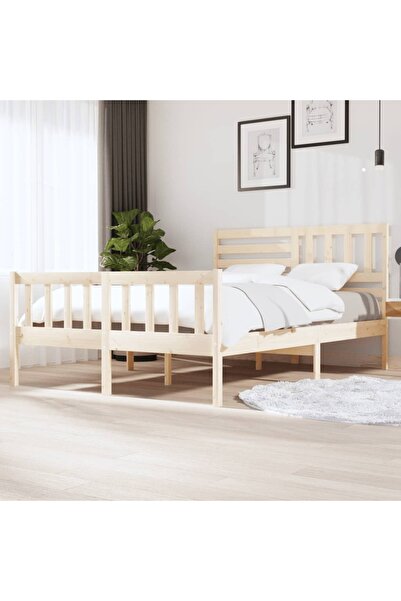Concept Cadru de pat 5FT King Size, 150x200 cm, lemn masiv