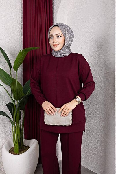 MODAMÜNASİP OYSHO Kumaş Pantolonlu Rahat Ve Şık İkili Takım