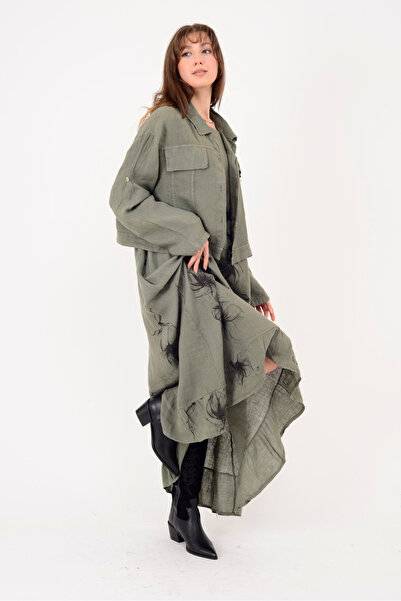 Park Moda 25001 ΦΟΡΕΜΑ ΜΕ ΣΧΕΔΙΟ ΛΟΥΛΟΥΔΙΩΝ 2-ΤΕΜΑΧΙΩΝ ΣΕΤ Λινό ΤΕΜΑΧΙΩΝ