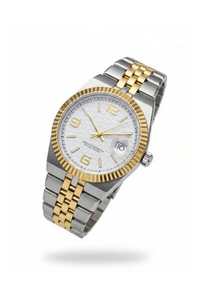 SPECTRUM PREMİUM Special Series Steel Cord Calendar Men's Wristwatch