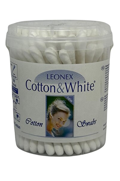 LEONEX Cotton swabs (100 pieces) – with paper shaft