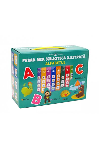 Editura Litera Box. Baby learns. My first illustrated library. The Alphabet