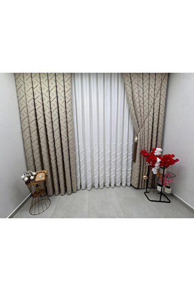 NİVEMESHOME 3-0006 Норкова штора з плісуванням 1/3