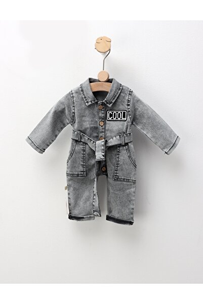 MiniKids Τζιν σαλοπέτα Cool Kids, γκρι